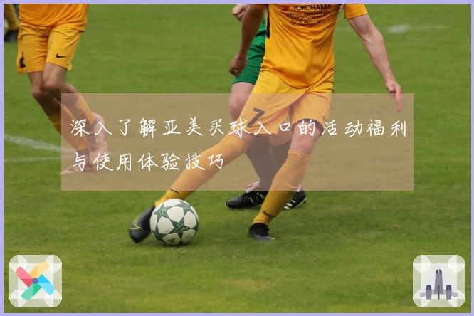深入了解亚美买球入口的活动福利与使用体验技巧